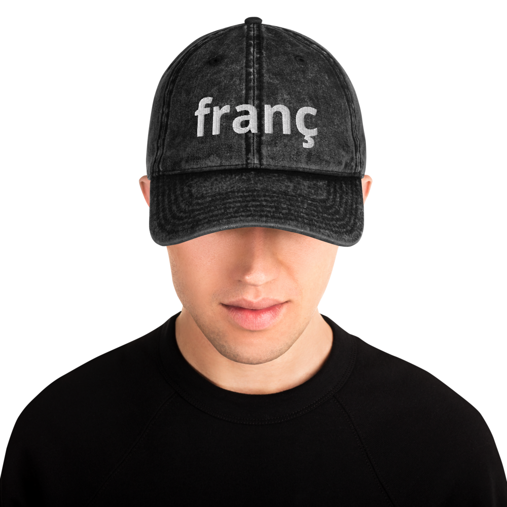 FRANÇ Hat - French dad hat